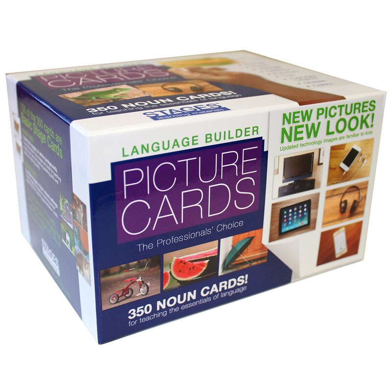 Language Builder&#xAE; Picture Nouns Card Set 1, Pack of 350