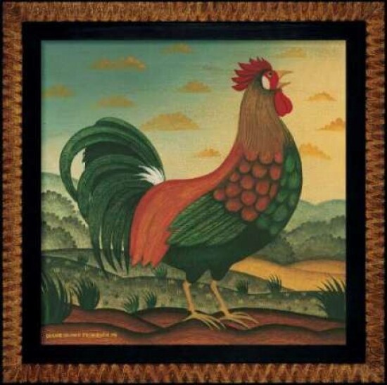 Rooster Poster Print by Diane Pedersen - Item # VARPDXPED050