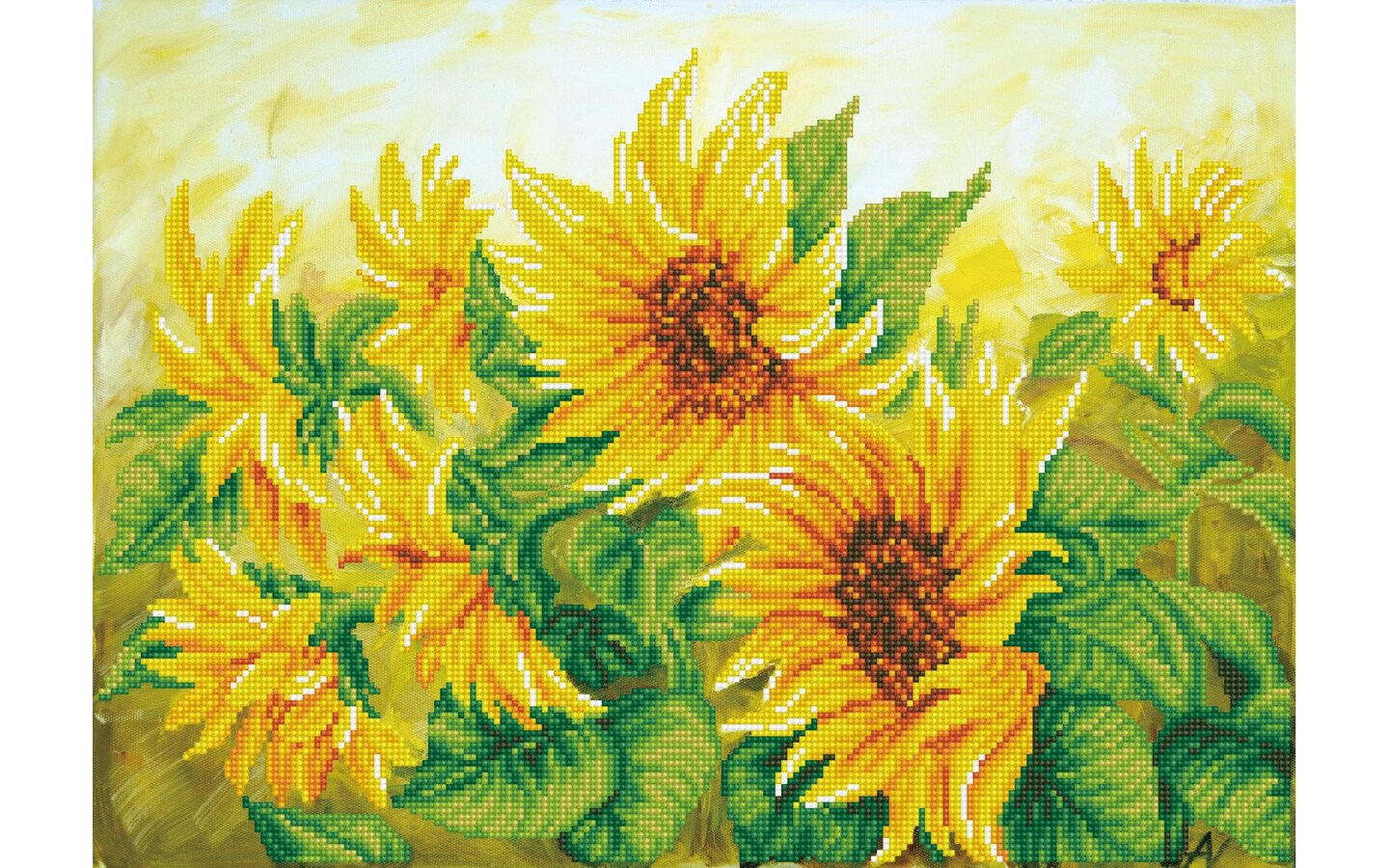 Diamond Dotz Kit Hazy Daze Sunflowers