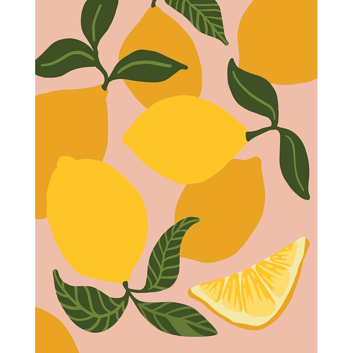 Pink Picasso Be Zesty PaintbyNumber Kit Michaels