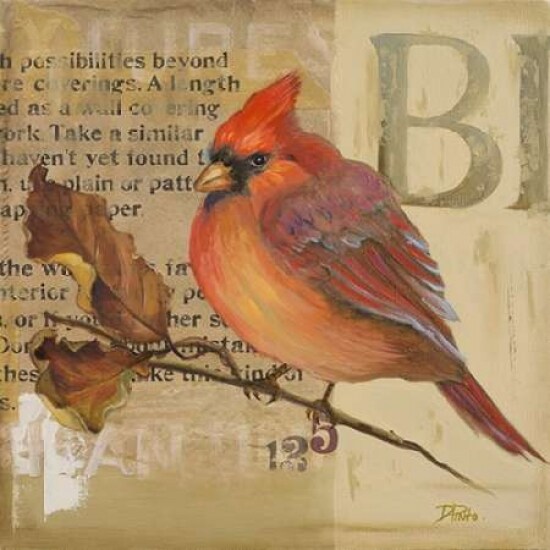 Red Love Birds I Poster Print by Patricia Pinto - Item # VARPDX7898