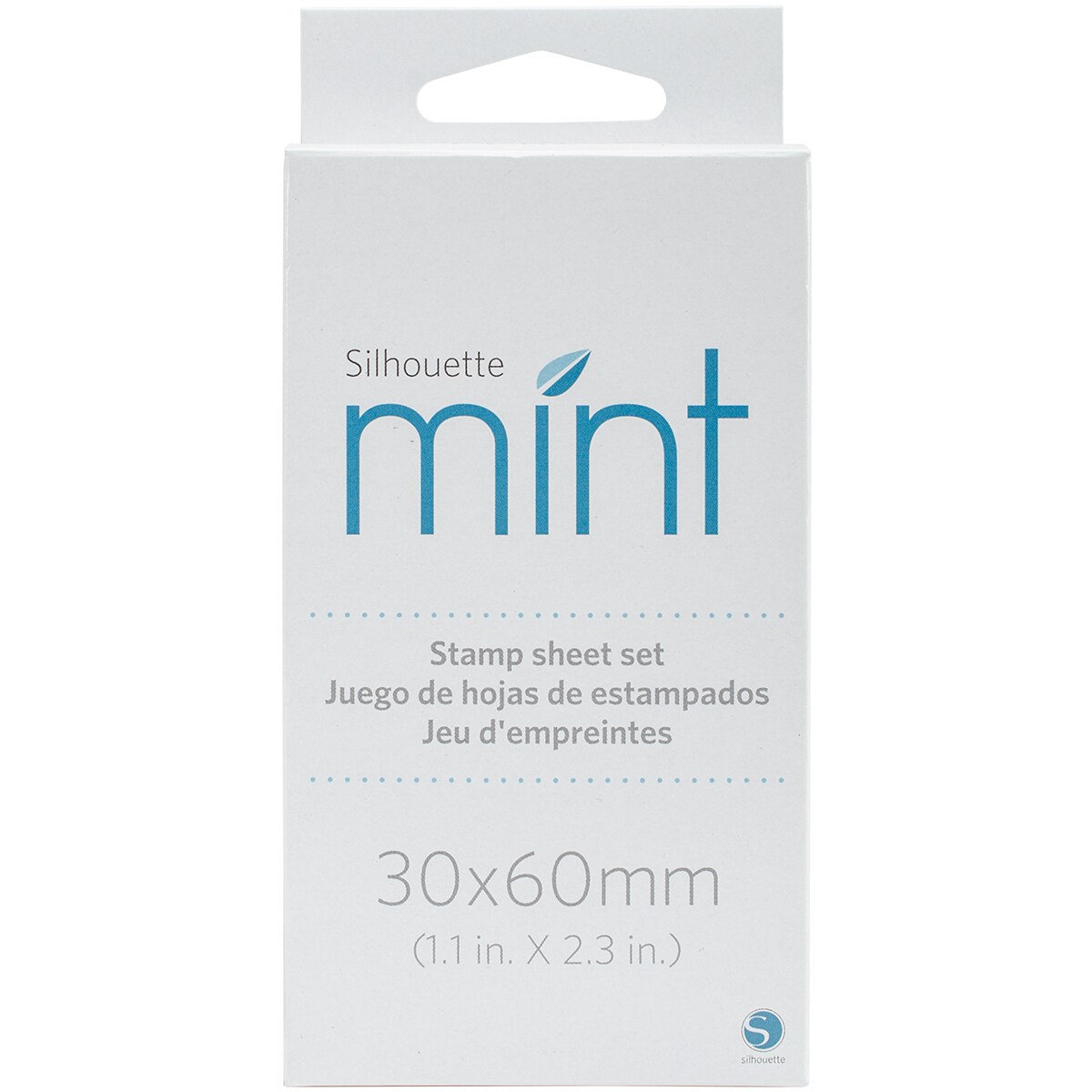 Silhouette Mint Stamp Sheets 1&#x22;X2.25&#x22;-2/Pkg