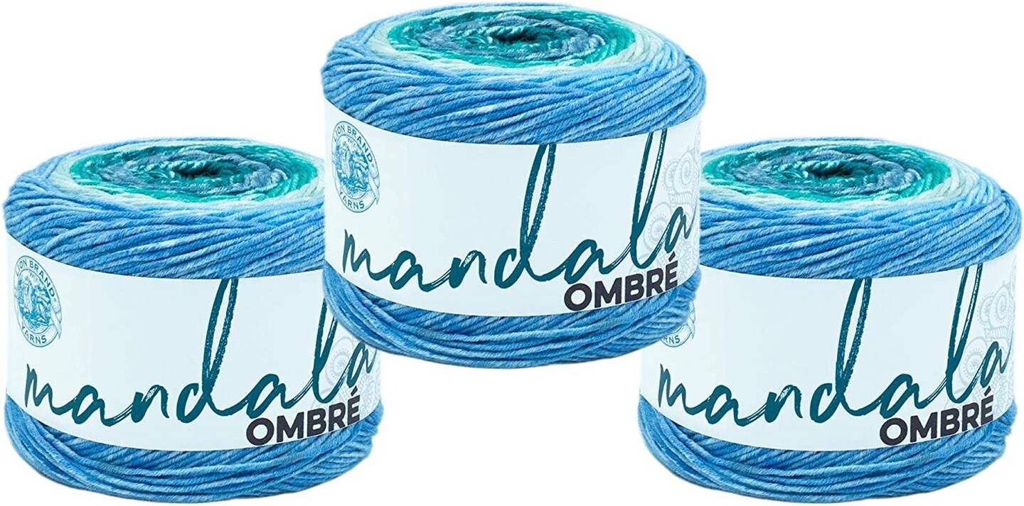 (Pack of 3) Lion Brand Mandala Ombre Yarn-Mantra