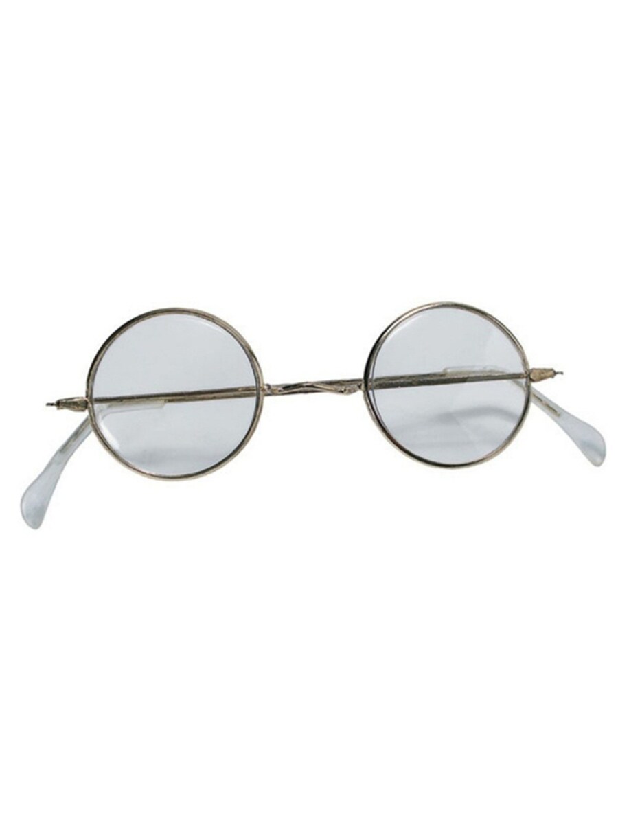 Round Metal Santa Claus Costume Mrs Claus Glasses