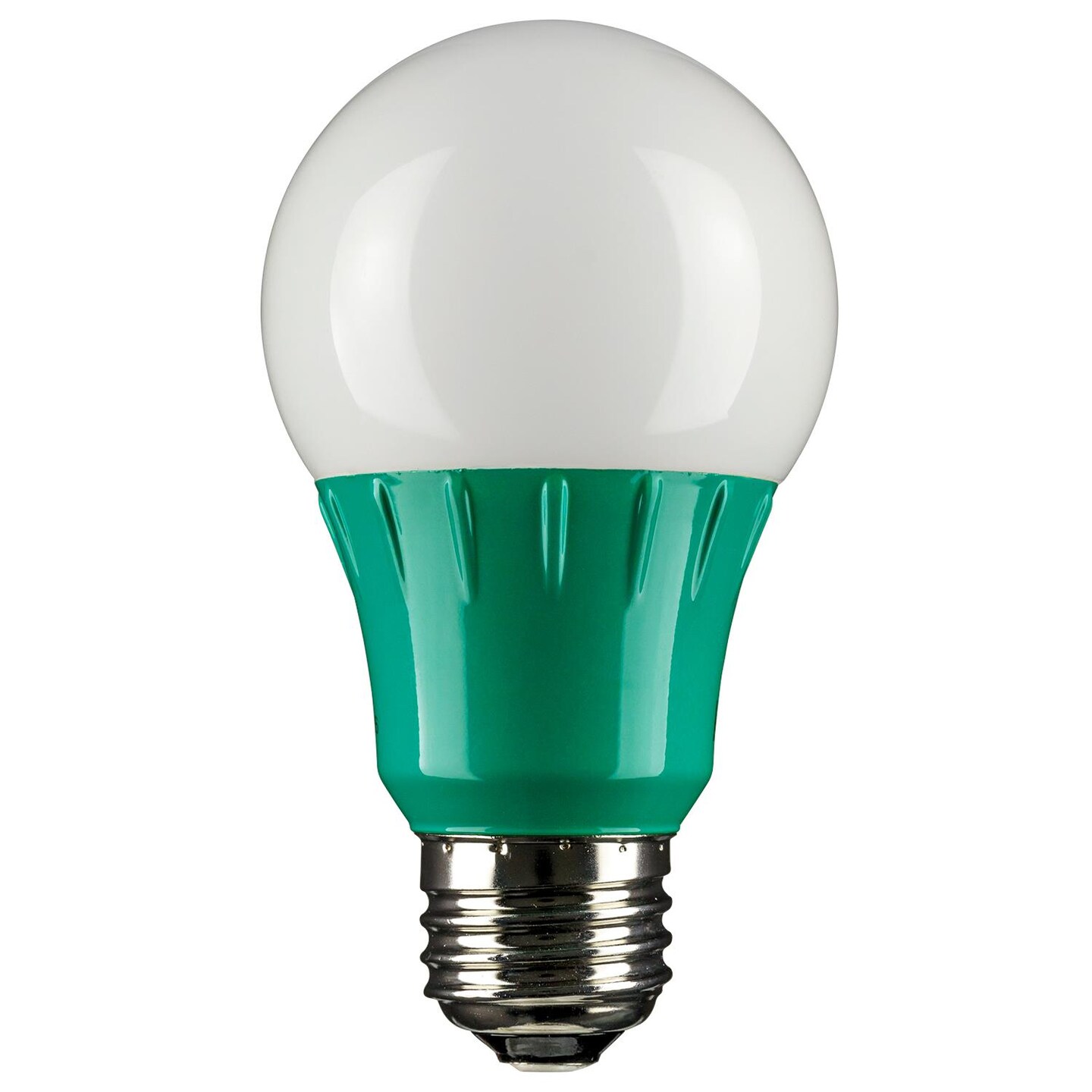 SUNLITE Green LED A19 3w Medium (E26) Base Light Bulb - 80146-SU