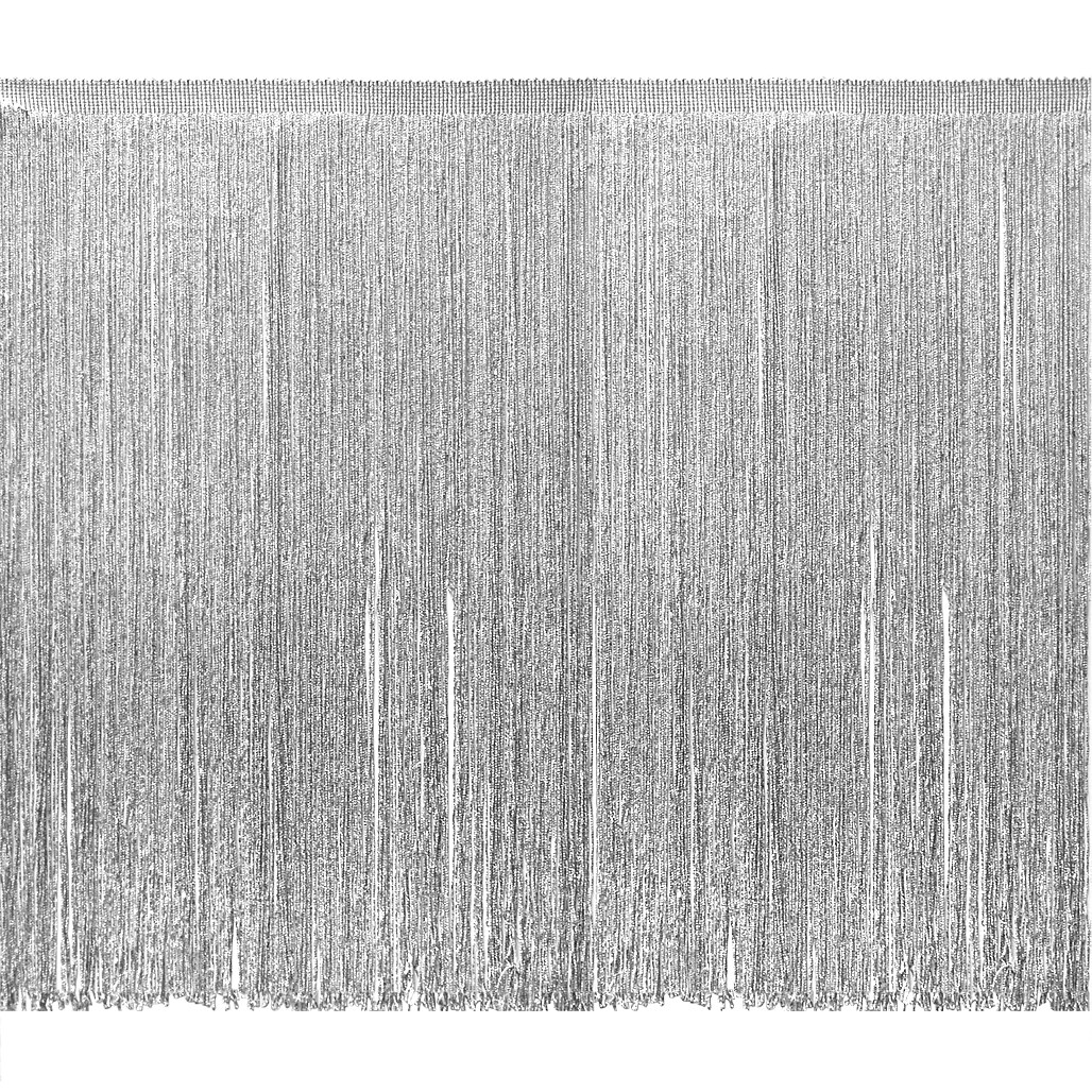 18&#x22; Metallic Chainette Fringe Trim
