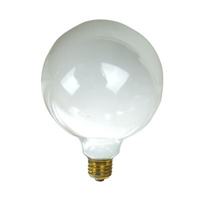 SUNLITE 40W 120V Globe G40 White Incandescent Light Bulb