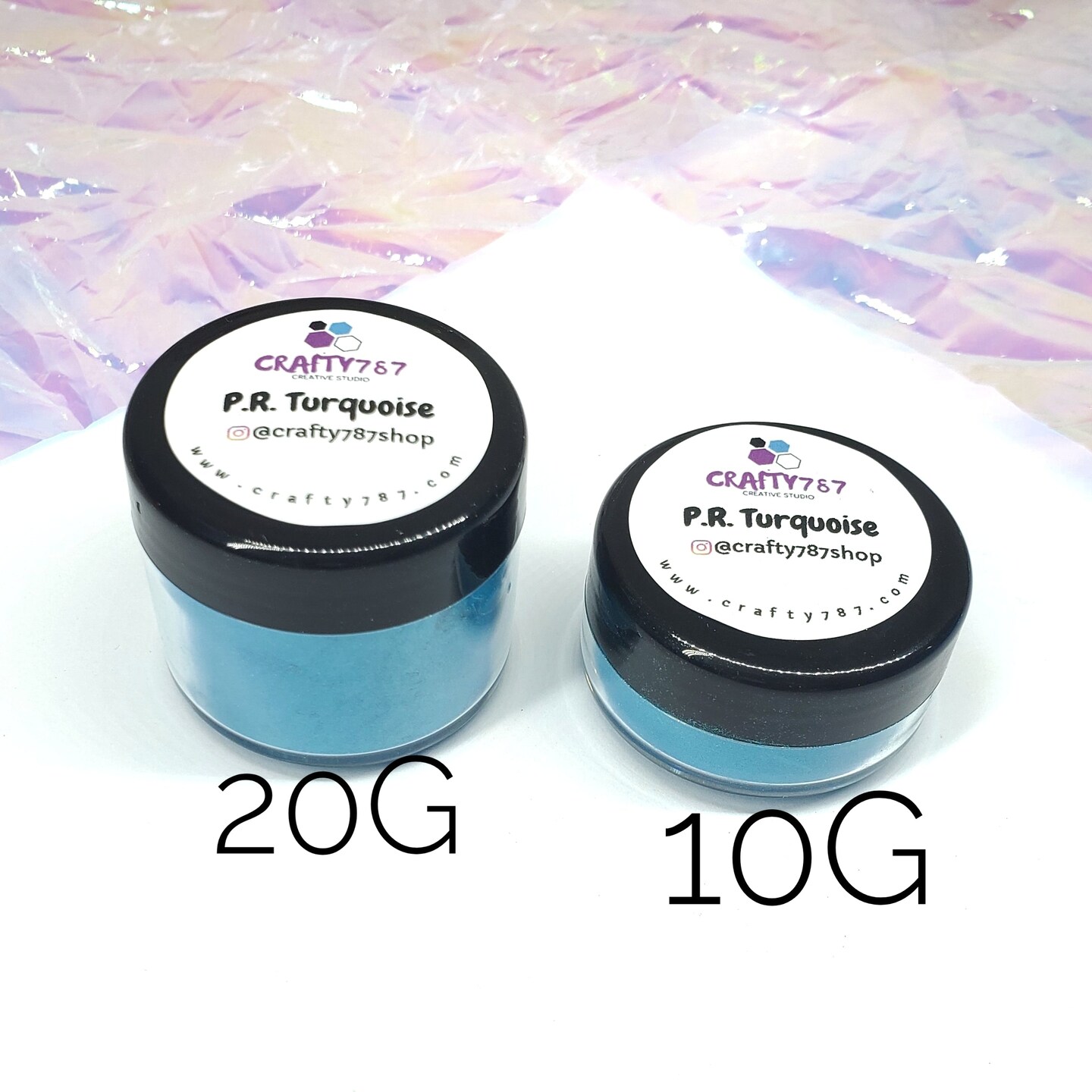 P.R. Turquoise Mica Powder