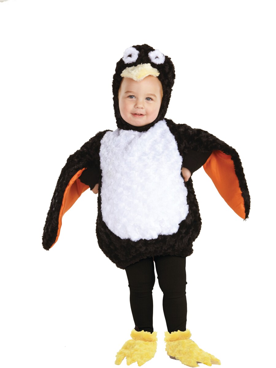Belly Babies Plush Black Arctic Penguin Toddler Costume