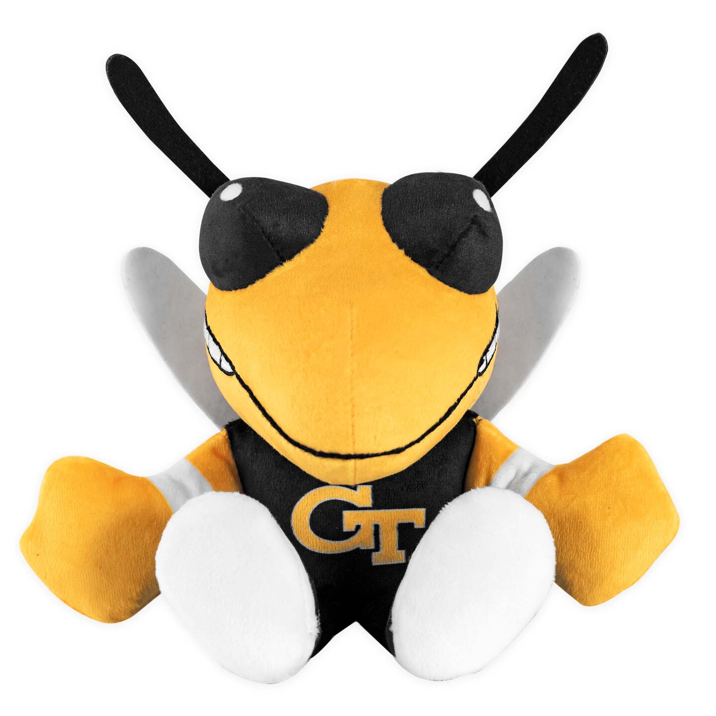 Bleacher Creatures Georgia Tech Yellow Jacket Mascot 8&#x22; Kuricha Sitting Plushies
