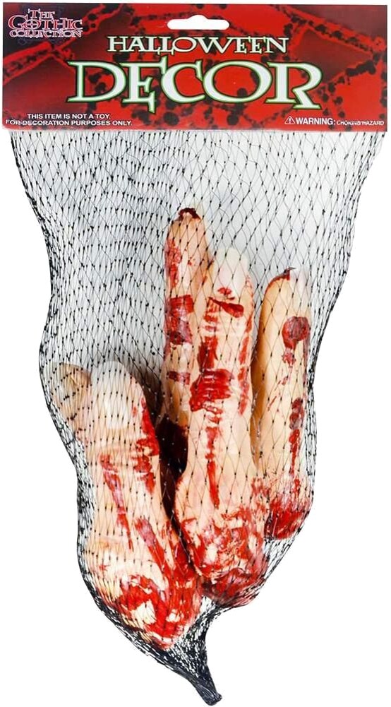 Plastic Severed Fingers Props Decoration