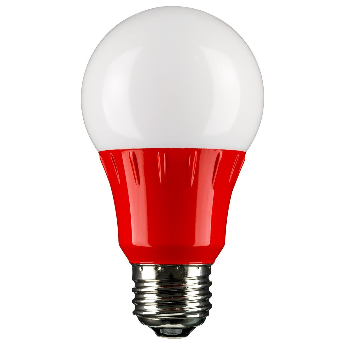 SUNLITE Red LED A19 3w Medium (E26) Base Light Bulb  - 80148-SU