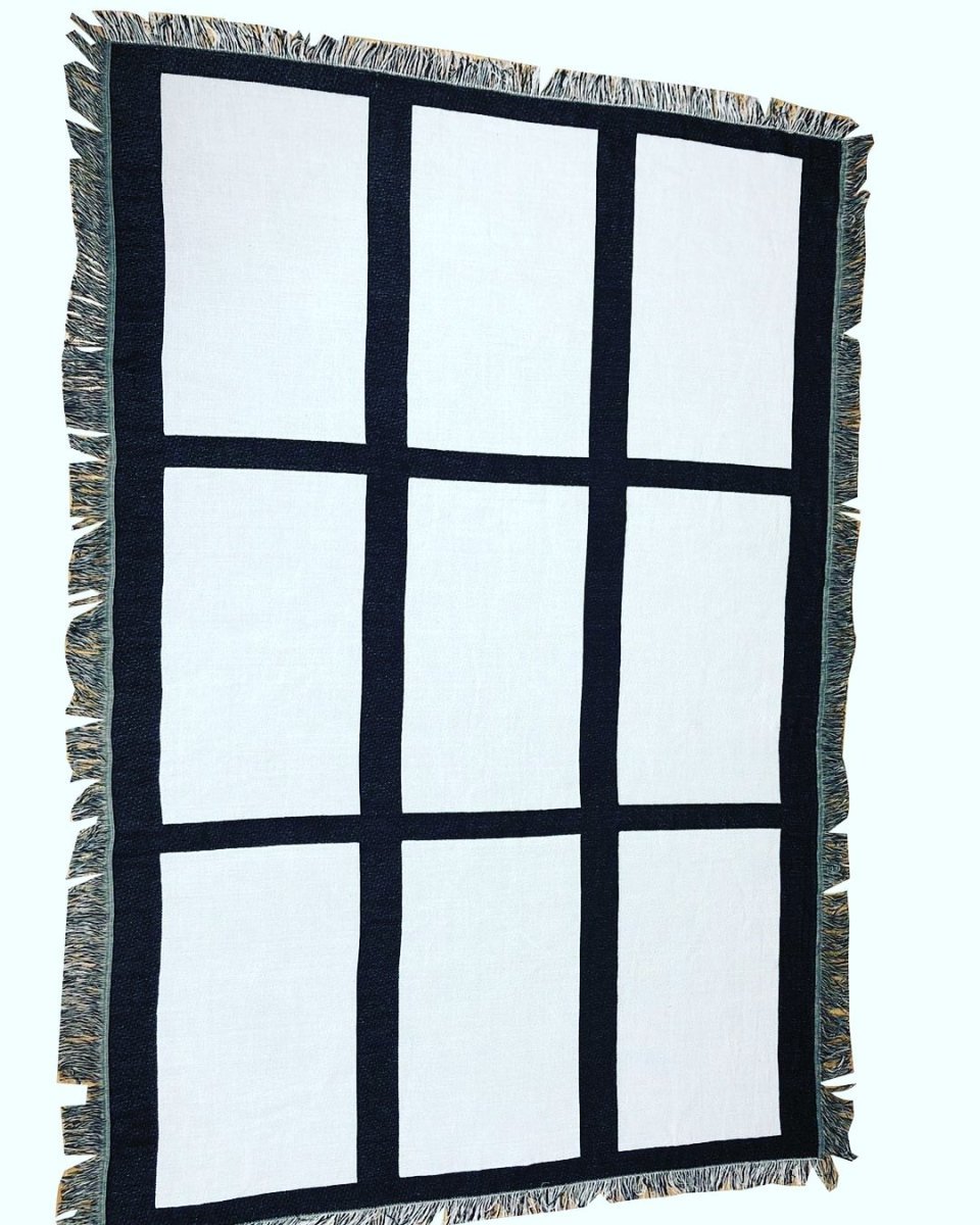 Brand New 9 panel sublimation blanket Blank