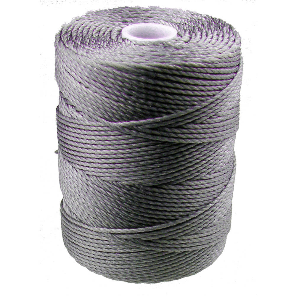 CLON Bead Cord, Gunmetal 0.5mm, 92 Yard Spool Stringing Materials
