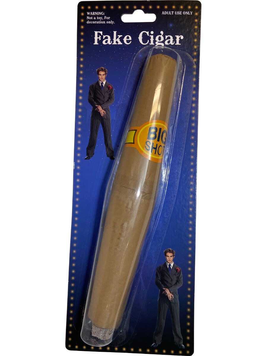 Adult&#x27;s Old Man Fake Smoking Cigar Costume Accessory