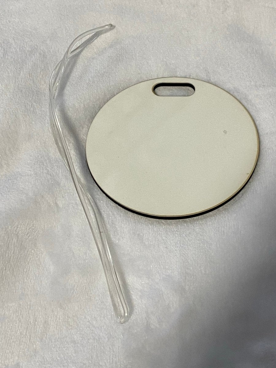 Sublimation Luggage Tag ROUND MDF Michaels