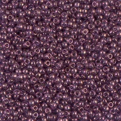 Miyuki 11 Round Seed Bead, 11-312, Amethyst Gold Luster, 13 grams