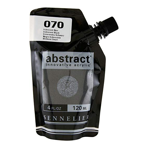 Sennelier - Abstract Acrylic - Iridescent - Iridescent Black