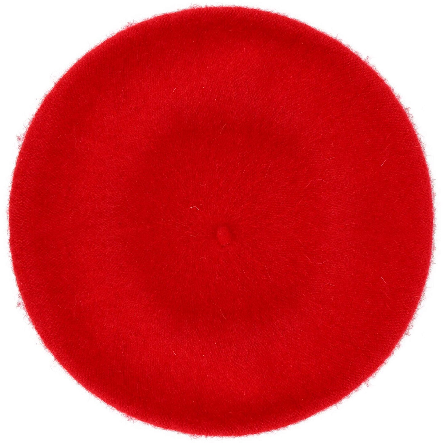 Red French Style Beret - Women&#x27;s Classic Beret Hat for Casual Use - 1 Piece