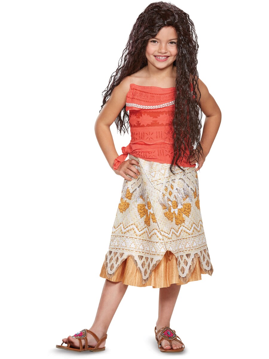 Child&#x27;s Girls Classic Disney Moana Dress Costume