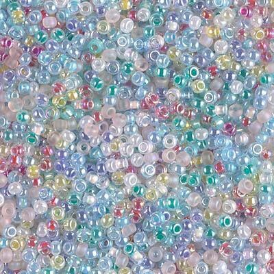 Miyuki 11 Round Seed Bead, 11-MIX-24, Mix - Spring Flowers, 22 grams