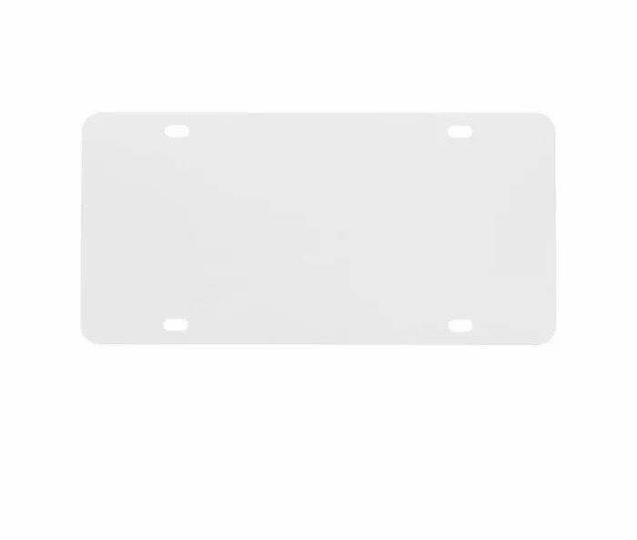 3-Pack Aluminum License Plate Frame Sublimation Blanks. Laserable! – Sublimation  Blanks Company