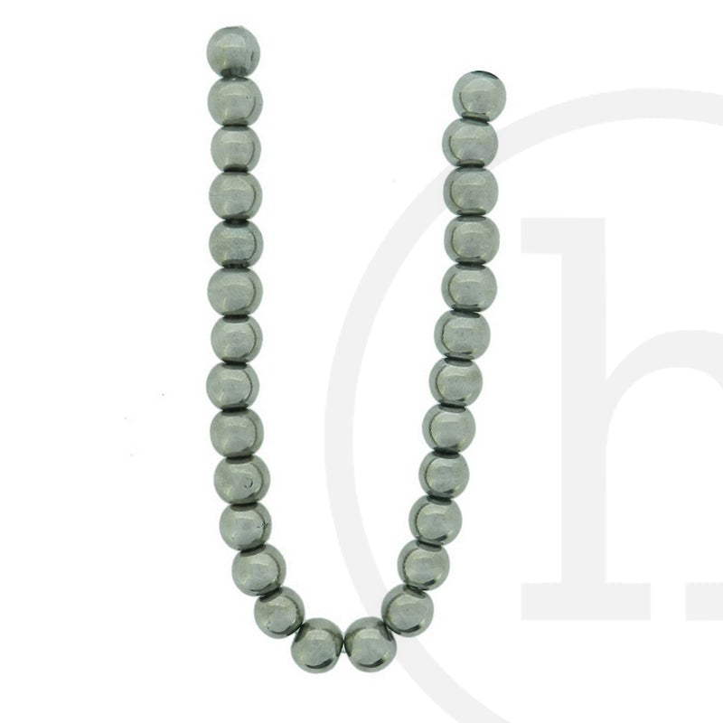 Glass Round Silver Colored Beads Michaels