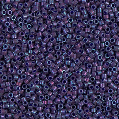 Miyuki Delica Bead 11/0 - DB0135 - Opaque Eggplant Luster