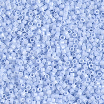 Miyuki Delica Bead 11/0, DB1497-1, Opaque Light Sky Blue, 5 grams
