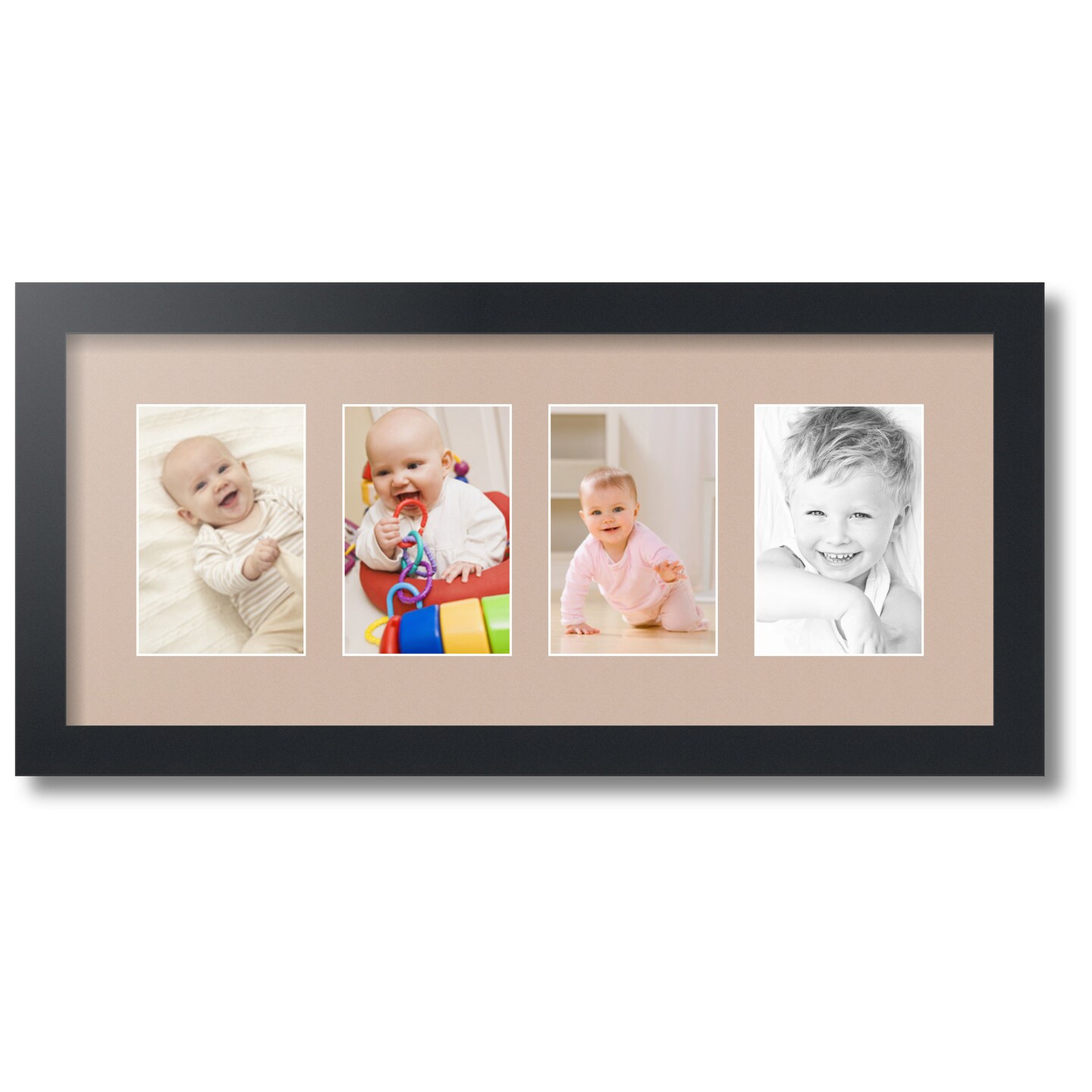 ArtToFrames Collage Photo Picture Frame with 4 - 4x6 inch Openings ...