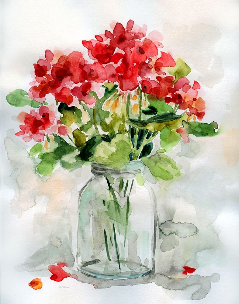 Summer Geranium II by Carol Robinson - Item # VARPDX45075