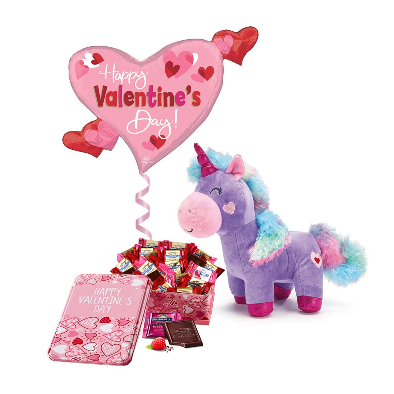 GBDS My Sweet Unicorn Valentine Plush With Chocolates