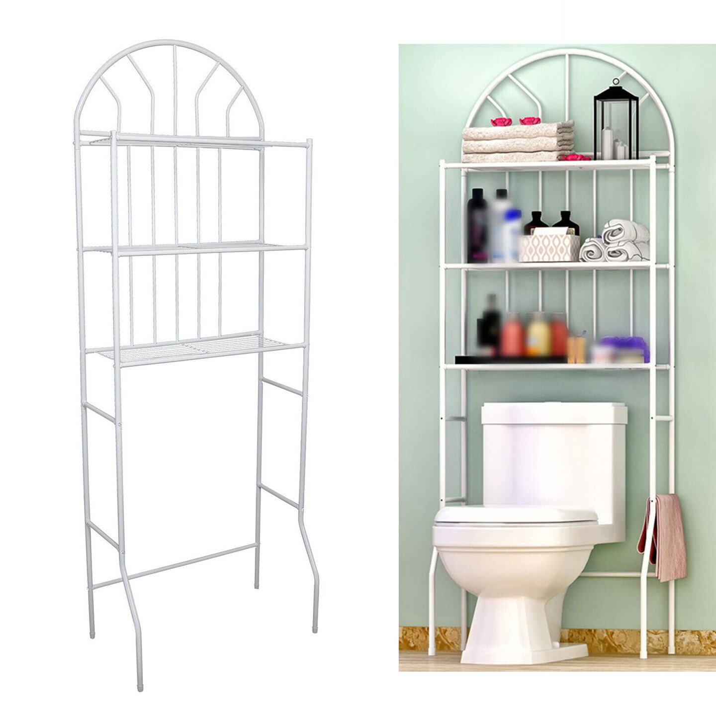 Kitcheniva 3 Tier Bathroom Storage Rack Organizer