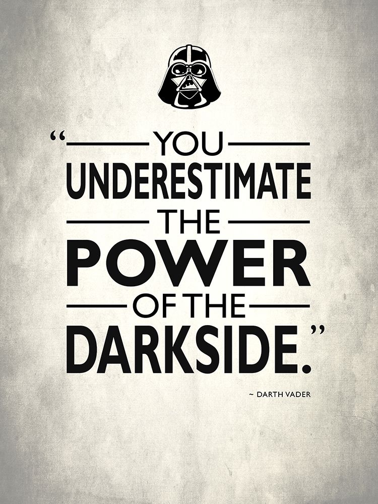 Star Wars - Darkside Poster Print by Mark Rogan # RGN114830