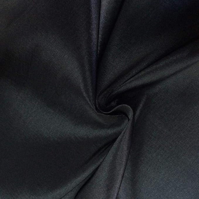 FabricLA 100% Polyester Taffeta Fabric - Non-Stretch Solid Fabric by The Yard - Evening Gowns, Costumes, Linings