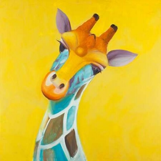 Colorful Giraffe Poster Print by Atelier B Art Studio - Item # VARPDXBEGANI178
