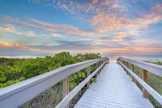 The Walk To Sunset Beach Poster Print by Andrew Vernon - Item # VARPDXV581D