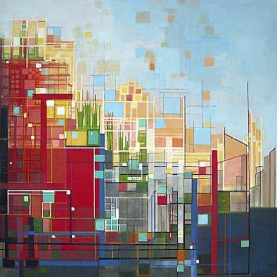 Neighborhood 8 Meridian Poster Print by Carol Joy Shannon - Item # VARPDXS1092D