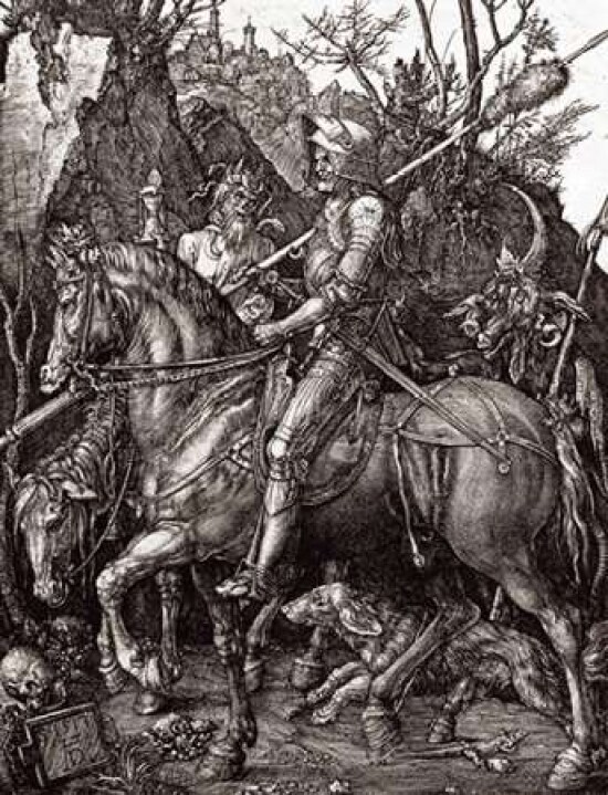 Knight Death and The Devil Poster Print by  Albrecht Durer - Item # VARPDX266249