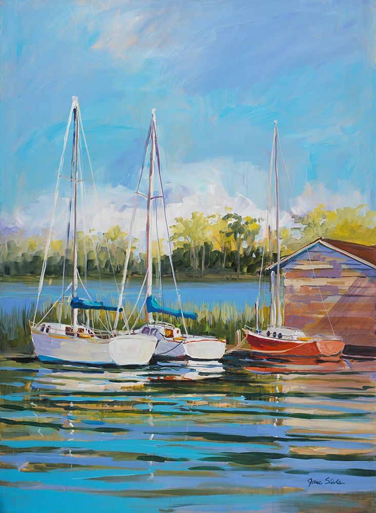 Boats Poster Print by Jane Slivka - Item # VARPDX6248