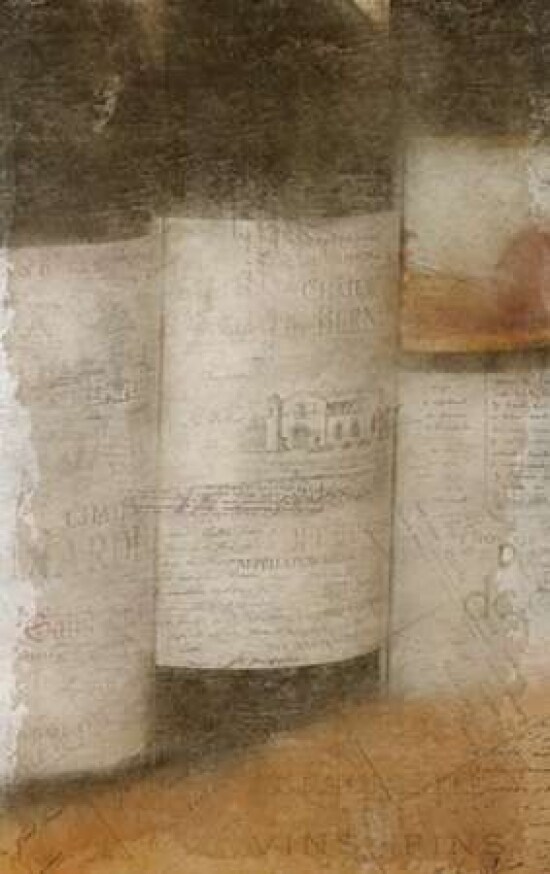 Vintage Wine 2 Poster Print by Kimberly Allen - Item # VARPDXKARC125B