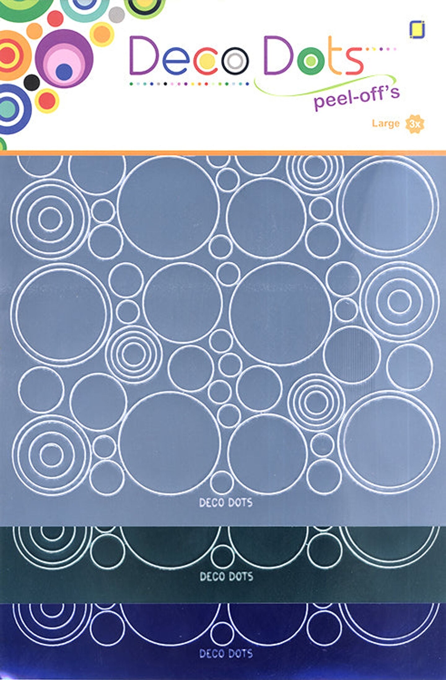 Deco Dots Stickers Blue Michaels