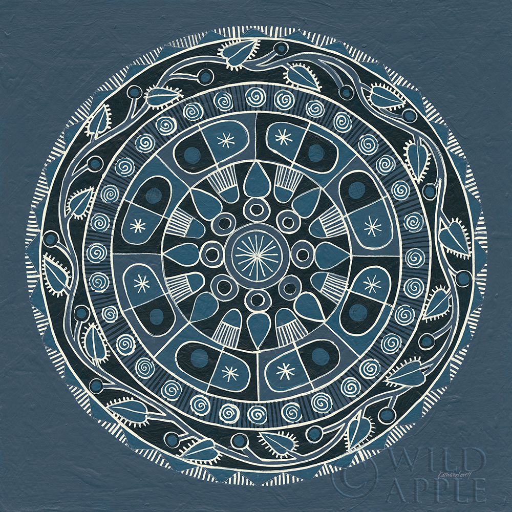 Adire IV Cream Poster Print by Kathrine Lovell - Item # VARPDX41630