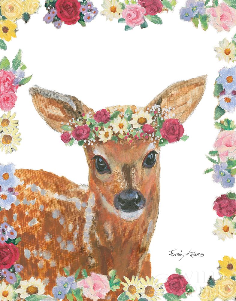 Flower Friends Iii Poster Print by Emily Adams - Item # VARPDX37015