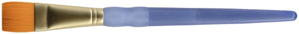 Crafter&#x27;s Choice Gold Taklon Wash Brush-3/4&#x22; Width