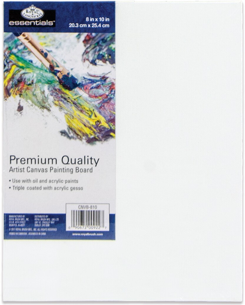 ⭐️ (6pk) Royal & Langnickel Essentials Better Quality 8 x 10 Canvas  Panels