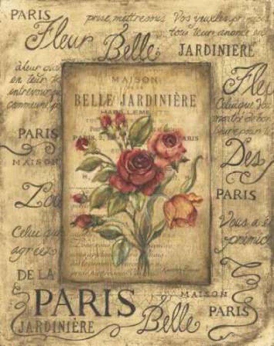 Bel Bouquet I Poster Print by Kimberly Poloson - Item # VARPDXPOL059