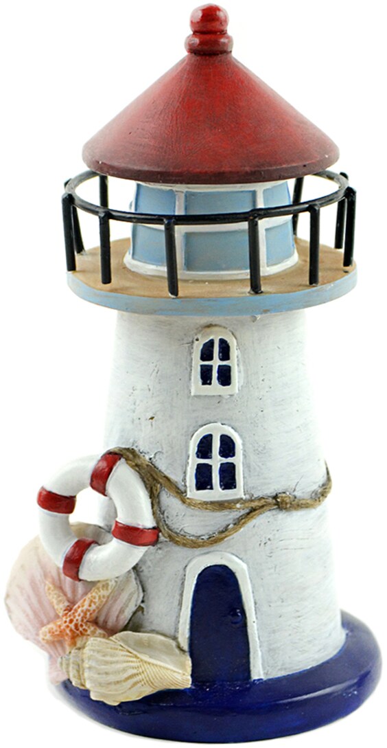 Touch Of Nature Miniature Fairy Garden Lighthouse 6&#x22;