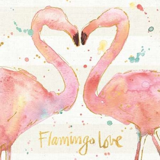 Flamingo Fever II Poster Print by Anne Tavoletti - Item # VARPDX21107