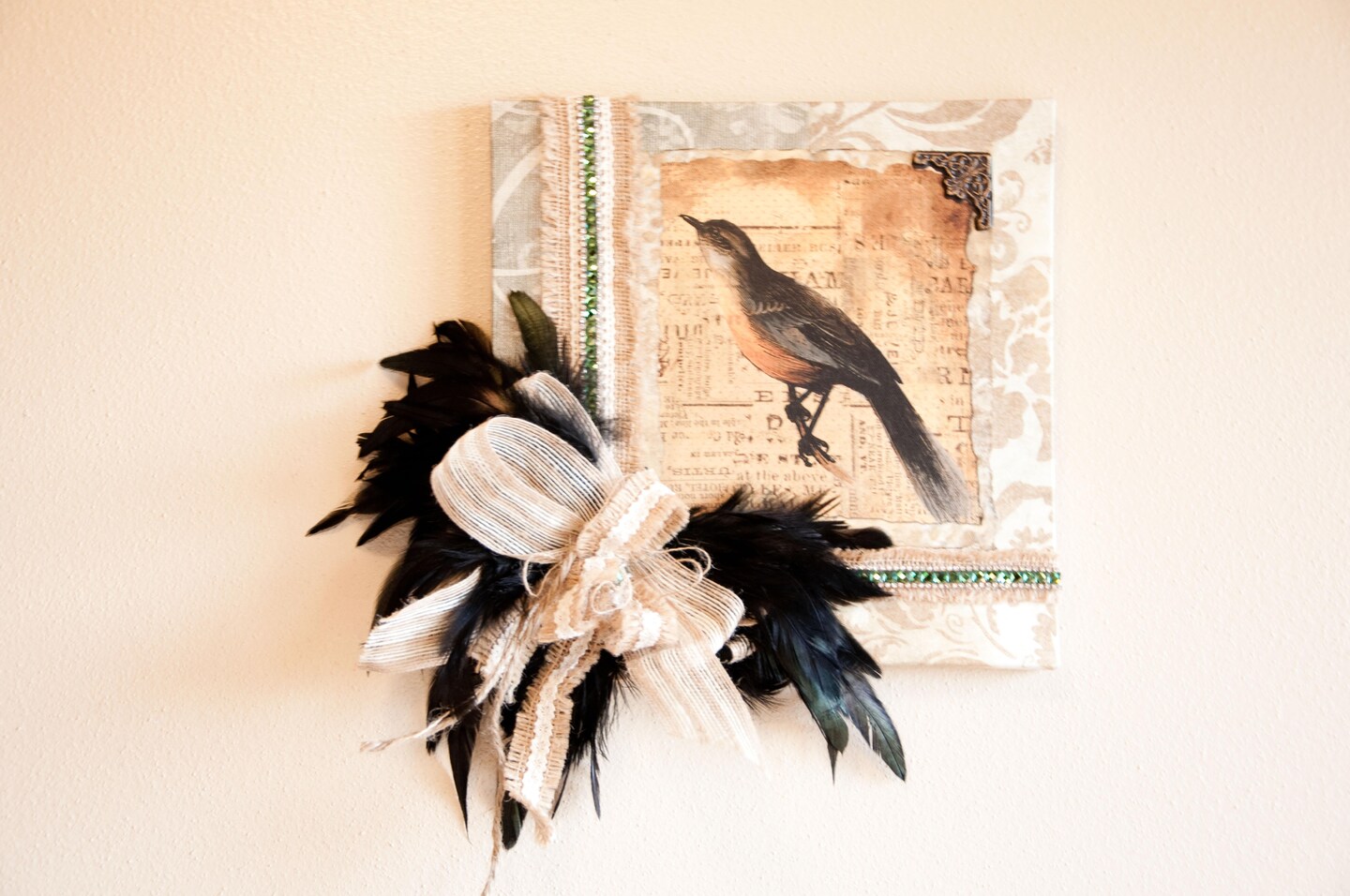 Belagio Ostrich Feather Trim, 6" Wide, 10-Yard Bolt, Navy Blue